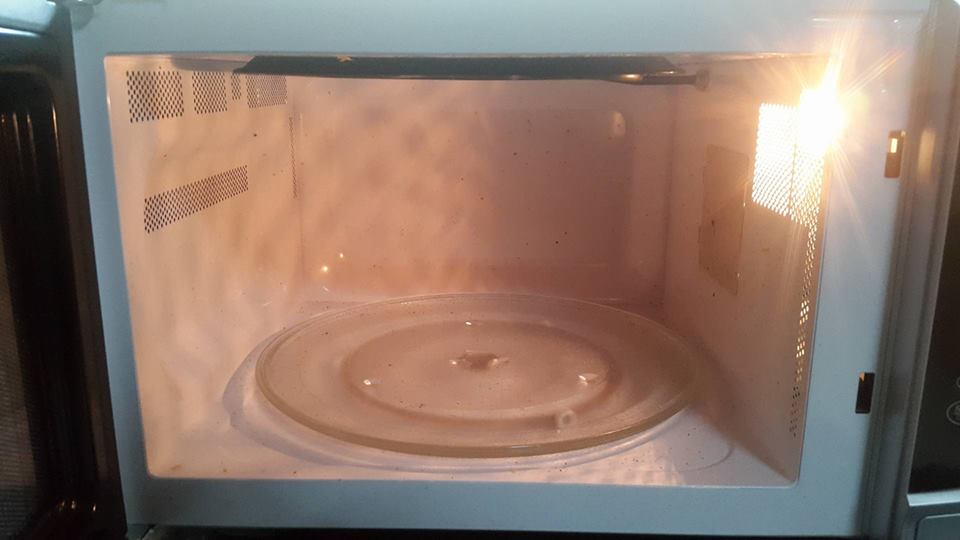 Microwave Before