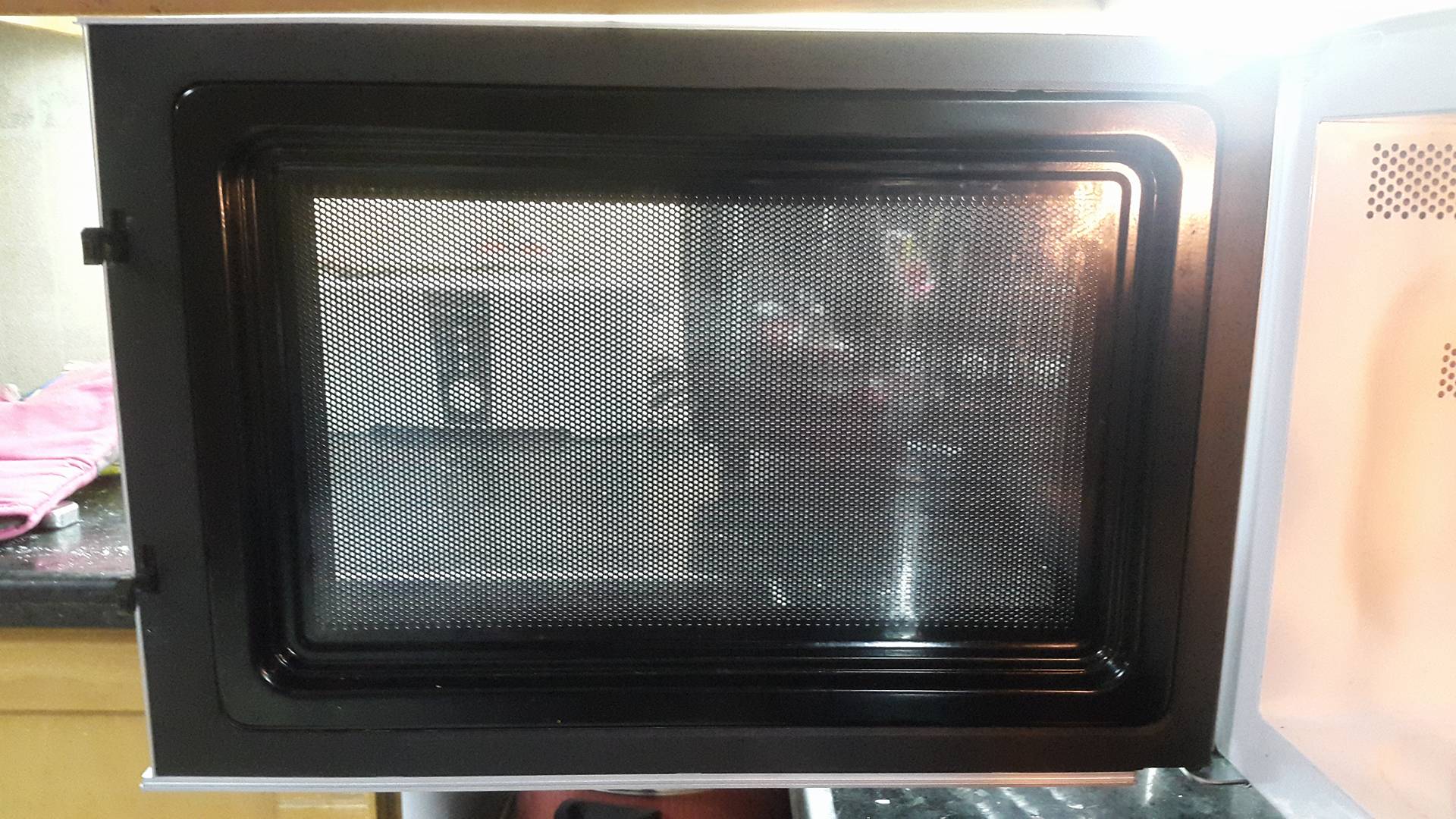 Microwave door After